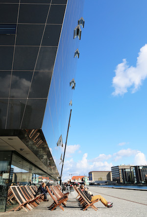 Outside the Black Diamond, The Royal Danish Library